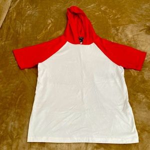 Forever 21 Men’s Hooded Raglan Tee